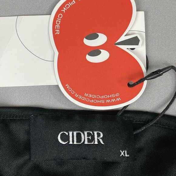 Cider Sequin Cropped Halter Top Women's XL Black Silver Rockerchic Punk Glamgoth - Picture 6 of 13